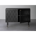 Fuurn SE3424 Gold Petite 置物櫃 (黑色)